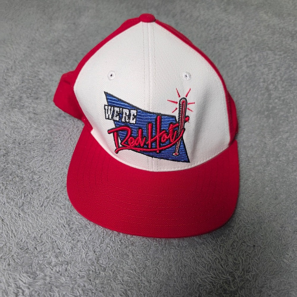 American Needle Mens OSFM Snapback Red St. Louis Cardinals We're Red Hot Topps